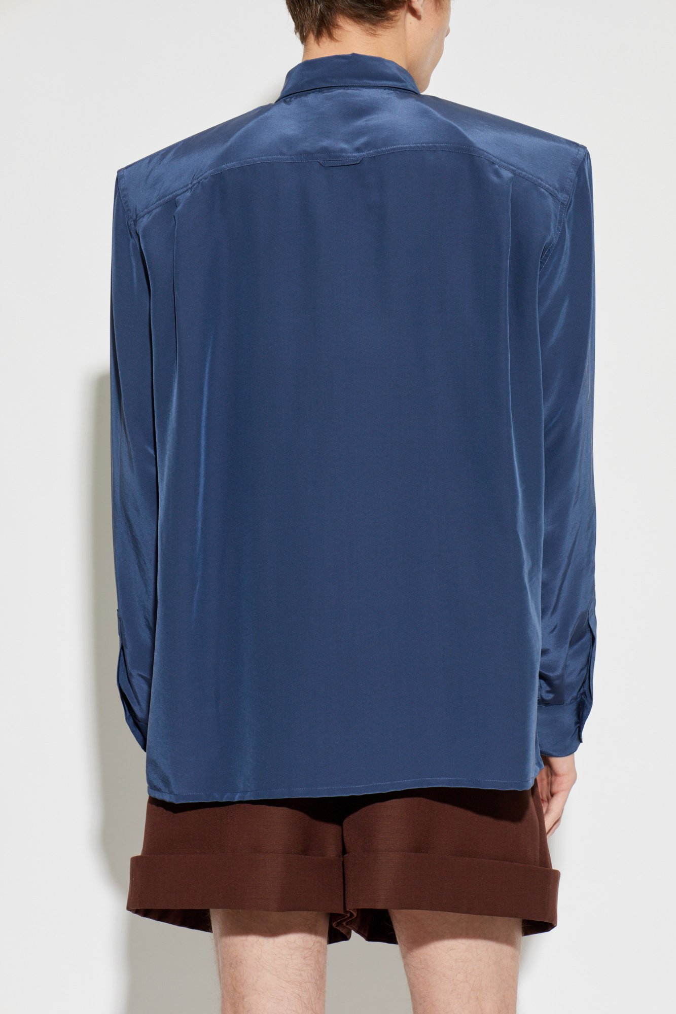 Saint Laurent Silk shirt with pockets | Men's | Vitkac
